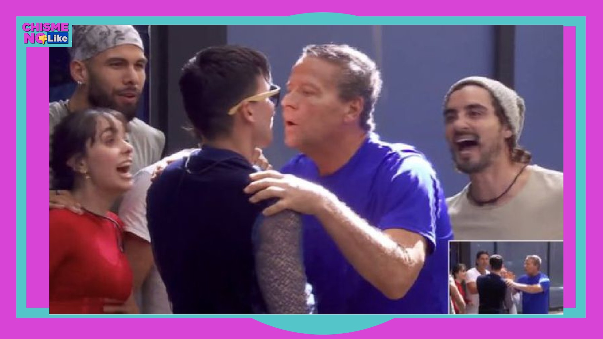 Alfredo Adame desata el escándalo al besar a otro hombre en La Casa de los Famosos 4