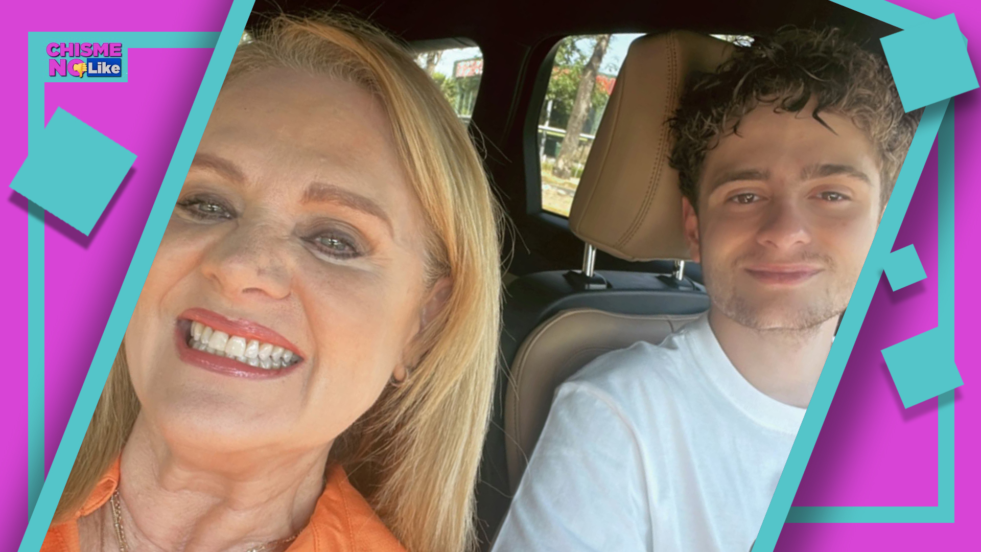 Con peluca rosa hijo de Erika Buenfil responde rumores y hace el anuncio que muchos esperaban