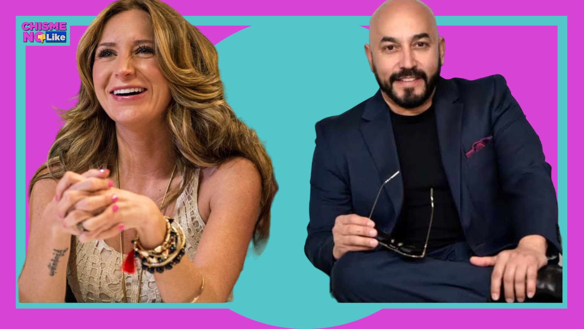 Geraldine Bazán entra a LCDLF4 y cámaras traicionan a Lupillo Rivera con la cara que le puso