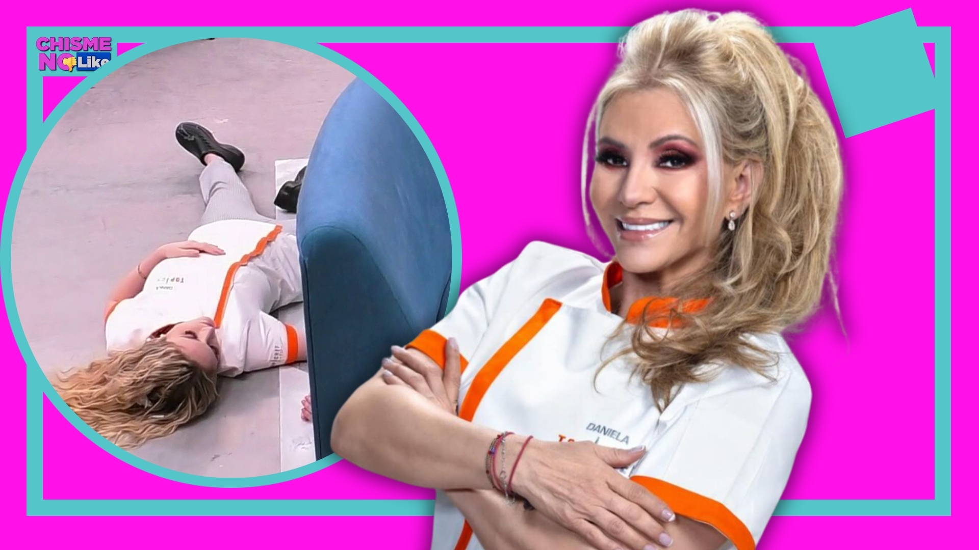 Hija de Daniela Castro se desmaya en Top Chef VIP 3 y nadie se da cuenta (VIDEO)