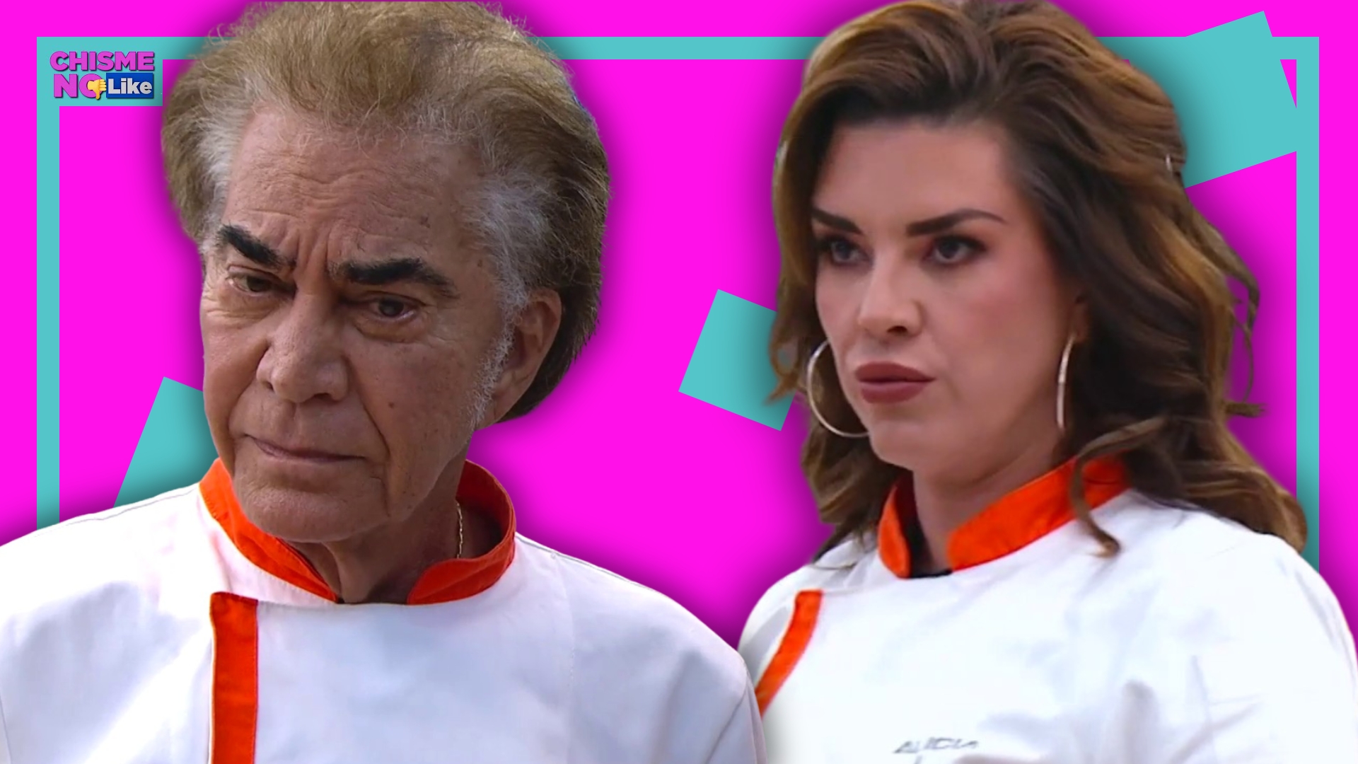 Critican a Alicia Machado por discutir con ‘El Puma’ y humillarlo en Top Chef VIP 3
