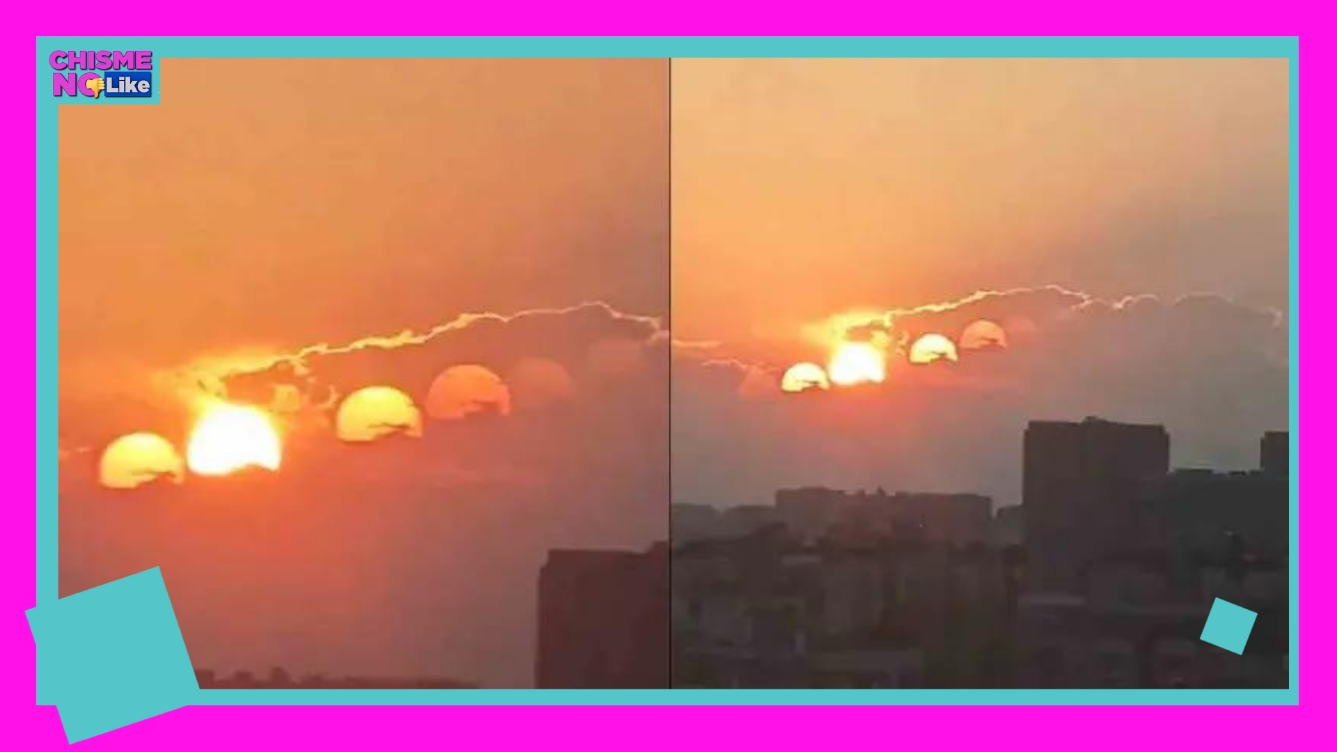 Aparecen 7 soles en el cielo de China y el video conmociona al mundo, ¿qué hay detrás?